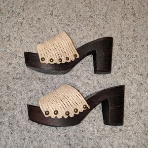 Jeffery Campbell wooden heels
